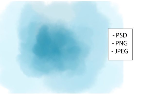Blue Watercolor Background